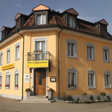 Gasthaus Drei Eidgenossen Bischofszell エクステリア 写真