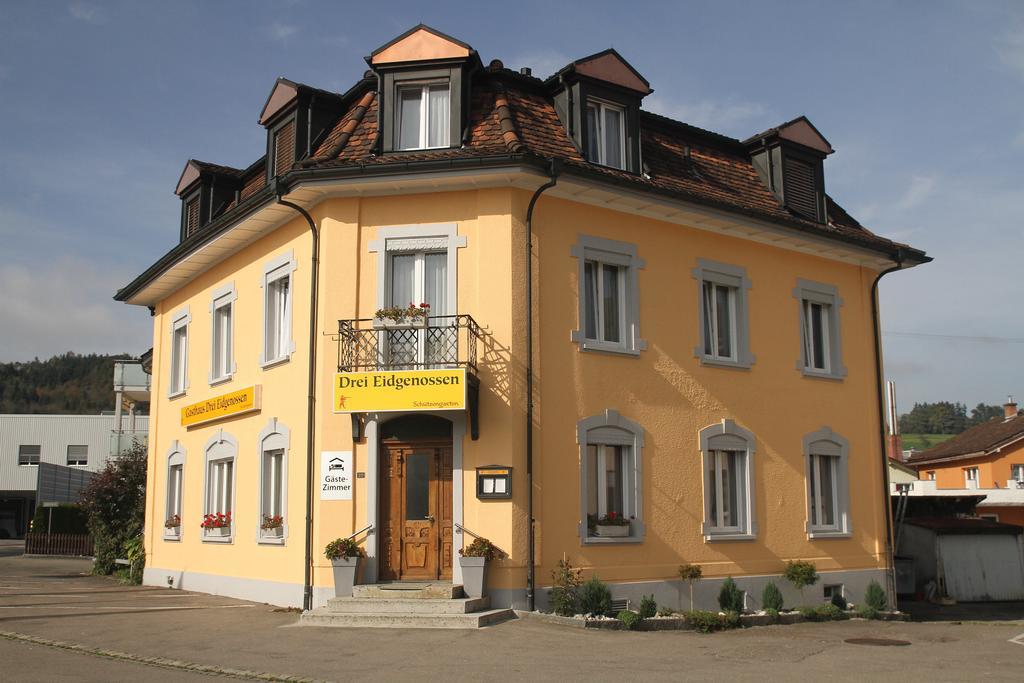 Gasthaus Drei Eidgenossen Bischofszell エクステリア 写真